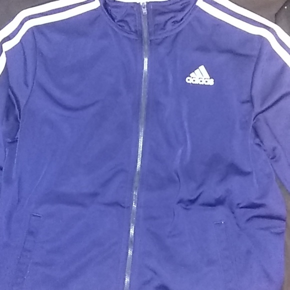 Blue adidas kids Jacket - Picture 1 of 3